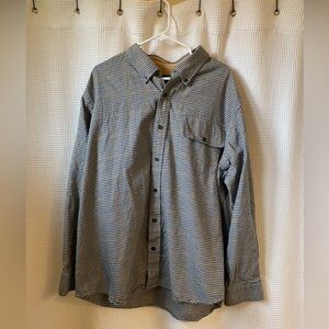 Orvis Houndstooth Men’s Button Down Shirt XXL